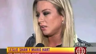 MARIO HAT Y LESLY SHAW - MAS QUE AMIGOS??