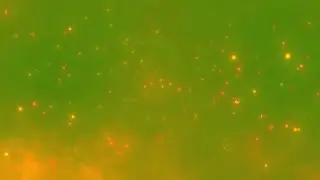 Golden Fire Particles Green Screen Video Effects | Fire Particles with Smoke 