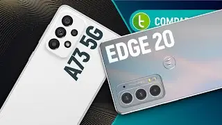 GALAXY A73 vs EDGE 20: qual o MELHOR INTERMEDIÁRIO PREMIUM avançado? | Comparativo