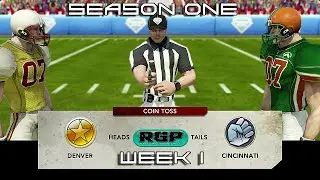 SEASON 1 / WEEK 1 -  DENVER VS CINCINNATI   #tecmobowl