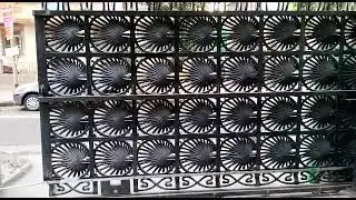 FRP molded Sliding gate design with automation