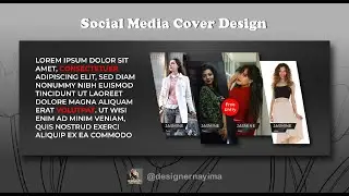 social media cover design