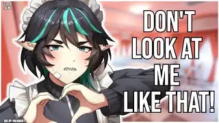 3DIO ASMR | Maid Girl May: Teased by your Tomboy Friend 🖤🤍 Deep Voice Audio Roleplay