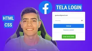 Clone Tela de Login do Facebook com HTML e CSS