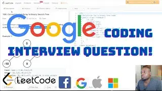 GOOGLE Coding Interview Question - Same Tree | LeetCode
