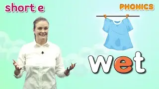 Short Vowels | Lesson 5 Short Vowel e (eg, es, et) | 4 Step Phonics