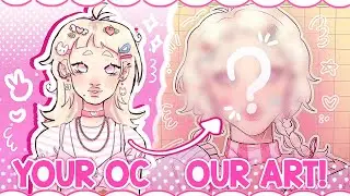Drawing YOUR OC’S AGAIN!! (art + commentary)
