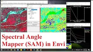 Spectral Angle Mapper (SAM) in Envi