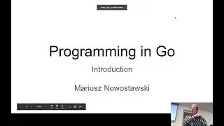Programming in Go, intro, Part 1/3 (2018)