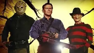 Freddy, Jason, and Ash #ai #ashwilliams #freddykrueger #jasonvorhees #crossover 