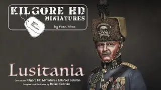 Kilgore HD Miniatures KGF023 Lusitania  1/10th resin bust