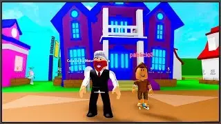 O MENINO DE RUA MOSTROU A CASA NOVA PRO SEU FILHO E ELE FICOU FELIZ (HISTORINHA NO ROBLOX)