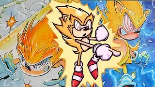 Fleetway Super Sonic Runs Wild - With FNF 