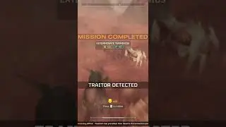 I was branded a Traitor in Helldivers 2 and this happened.. #shorts