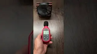 Noctua NF-F12 iPPC2000 fan noise measure