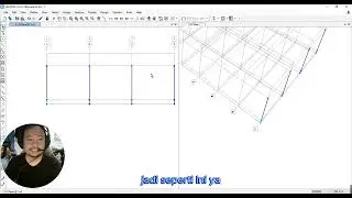 PART 7 PEMODELAN KOLOM(SAP2000 GUDANG BAJA DENGAN CRANE) #sap2000 #warehouse #building #construction