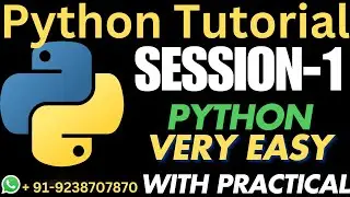 PYTHON FOR DEVOPS DAY -1 BY SUNIL RAJAK || PYTHON FULL COURSE 