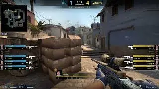 CS:GO POV Demo Vitality ZywOo (24/13) vs BIG (de_mirage) @ PGL Major Antwerp 2022