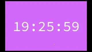 Animated Colorful Clock With CSS & JavaScript