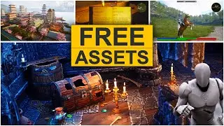 Free Unreal Engine Assets - RPG Template - Dungeon Pack - Asian Medieval City - Skeleton Knight