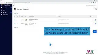 How to Delete the Self Shutdown Timer in Virtualizor   MonsterHost