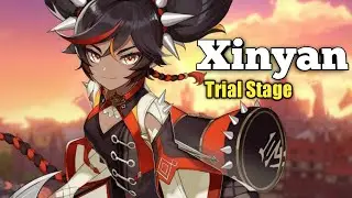 Xinyan Test Run Trial Stage.. Genshin Impact