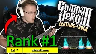 I just became the #1 ranked Guitar Hero player in the world