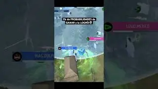 Así se juega BAJO PRESIÓN en Free Fire🧠✔️ #freefire