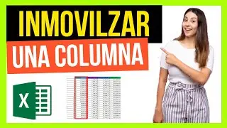 ⭕️Como inmovilizar una columna en excel