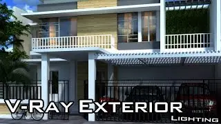 Vray Lighting Exterior Tutorial in Maya
