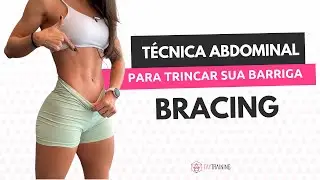Defined and feminine abs with the bracing technique.