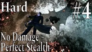 Batman: Arkham Asylum | Part 4 - Arkham Mansion | Hard No Damage + Perfect Stealth Walkthrough