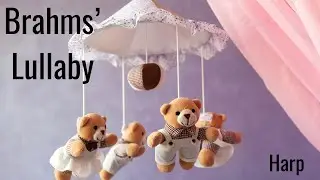 Brahms' Lullaby for solo Harp