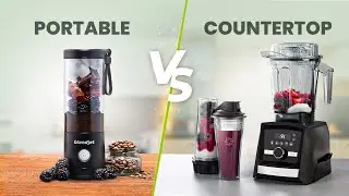 Portable vs Countertop Blender - Which Makes Tastier Smoothie?