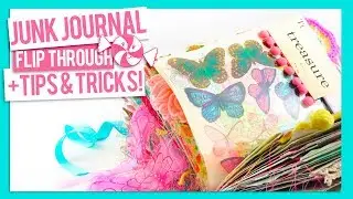 Junk Journal Flip Through  | Plus Journaling Tips & Tricks!