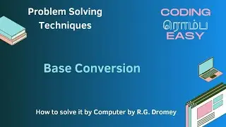 Base Conversion  Algorithm  | Decimal to Octal representation | Python code for Base conversion
