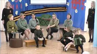 Праздничное мероприятие посвящённое Великой Победе в детском саду 42
