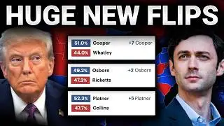 The 2026 Senate Map Based On The LATEST Polls! (NEW FLIPS)