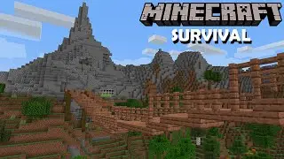 Minecraft SMP but I build an immensely long bridge (Ep. #2)