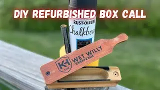 How To Refurbish A Weatherproof Turkey Box Call
