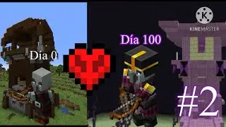SOBREVIVÍ 100 DÍAS EN MINECRAFT HARDCORE COMO UN PILLAGER PARTE #2 MINECRAFT JAVA #209