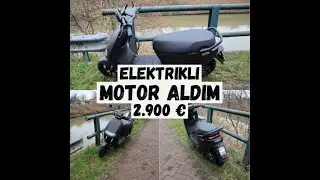 Belçika'da elektrikli motor aldım | 2.900 € !! 