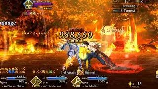 [FGO NA] Lostbelt 6 「Avalon le Fay」- Tam Lin Gawain VS Super Orion [Fate Grand Order]