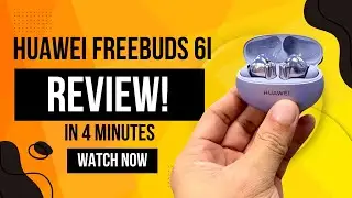 Huawei Freebuds 6i Review: Unboxing the Future - BEST ANC with affordable PRICE.! 🔥🔥 