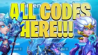 ALL CODES ARE HERE!!!|CASTLE CLASH