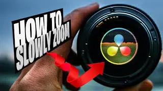 How to Slowly Zoom in Davinci Resolve