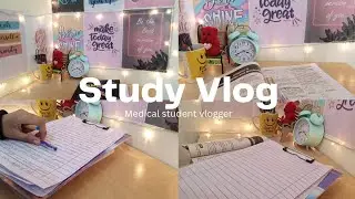 Study Vlog || Lots of studying,lots of revision,study breaks || Daily study vlogs