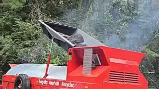 Bagela & CC&T Asphalt Recycler Demonstration