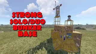 STRONG SOLO/DUO BUNKER BASE RUST 2024