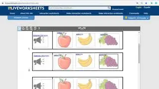 Liveworksheet : Listen and Select